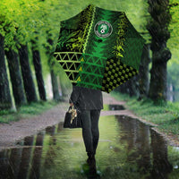 Nigeria Football Umbrella The Naija-Tribal Sporty Style - Wonder Print Shop