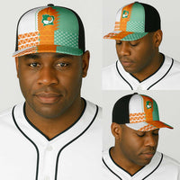 Ivory Coast Football Baseball Net Cap Côte d'Ivoire-Tribal Sporty Style