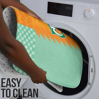 Ivory Coast Football Bathroom Set Côte d'Ivoire-Tribal Sporty Style - Wonder Print Shop