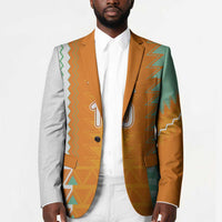 Custom Ivory Coast Football Blazer Côte d'Ivoire-Tribal Sporty Style - Wonder Print Shop