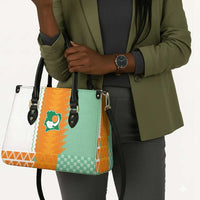 Ivory Coast Football Leather Bag Côte d'Ivoire-Tribal Sporty Style - Wonder Print Shop
