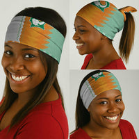 Ivory Coast Football Neck Gaiter Côte d'Ivoire-Tribal Sporty Style - Wonder Print Shop