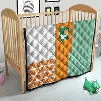 Ivory Coast Football Quilt Côte d'Ivoire-Tribal Sporty Style - Wonder Print Shop