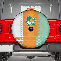 Ivory Coast Football Spare Tire Cover Côte d'Ivoire-Tribal Sporty Style - Wonder Print Shop