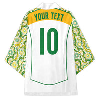 Custom Australia Football Kimono Aboriginal Pattern Sporty Style-White Color - Wonder Print Shop