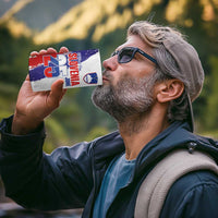 Slovenia Statehood Day 4 in 1 Can Cooler Tumbler 25 June National Flag Color Brush Stroke Style