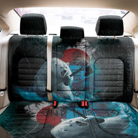 Greenlandic Polar Bear Warrior Back Car Seat Cover Nordic and Runes Style - Wonder Print Shop