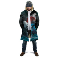 Greenlandic Polar Bear Warrior Cloak Nordic and Runes Style - Wonder Print Shop