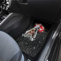 Greenlandic and Danish Together Car Mats Viking Warrior with Polar Bear Roar - Wonder Print Shop
