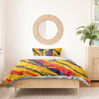Custom Ecuador Football Bedding Set La Tricolor-100th Anniversary - Wonder Print Shop
