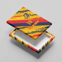 Custom Ecuador Football Canvas Wall Art La Tricolor-100th Anniversary - Wonder Print Shop