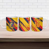 Custom Ecuador Football Ceramic Mug La Tricolor-100th Anniversary - Wonder Print Shop
