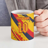 Custom Ecuador Football Ceramic Mug La Tricolor-100th Anniversary - Wonder Print Shop