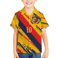Custom Ecuador Football Family Matching Long Sleeve Bodycon Dress and Hawaiian Shirt La Tricolor-100th Anniversary - Wonder Print Shop