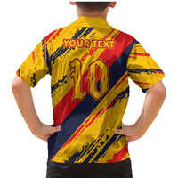 Custom Ecuador Football Family Matching Mermaid Dress and Hawaiian Shirt La Tricolor-100th Anniversary - Wonder Print Shop