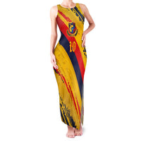 Custom Ecuador Football Family Matching Tank Maxi Dress and Hawaiian Shirt La Tricolor-100th Anniversary - Wonder Print Shop