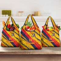 Custom Ecuador Football Grocery Bag La Tricolor-100th Anniversary - Wonder Print Shop