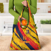 Custom Ecuador Football Grocery Bag La Tricolor-100th Anniversary - Wonder Print Shop