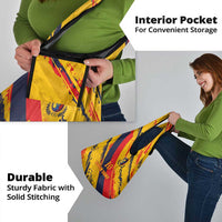 Custom Ecuador Football Grocery Bag La Tricolor-100th Anniversary - Wonder Print Shop