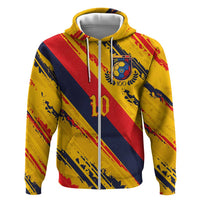 Custom Ecuador Football Hoodie La Tricolor-100th Anniversary - Wonder Print Shop