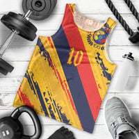 Custom Ecuador Football Men Tank Top La Tricolor-100th Anniversary - Wonder Print Shop