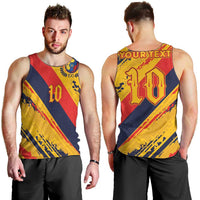 Custom Ecuador Football Men Tank Top La Tricolor-100th Anniversary - Wonder Print Shop