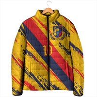 Custom Ecuador Football Padded Jacket La Tricolor-100th Anniversary - Wonder Print Shop