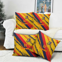 Custom Ecuador Football Pillow Cover La Tricolor-100th Anniversary - Wonder Print Shop