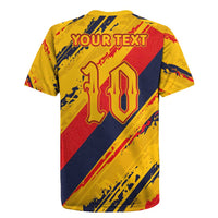 Custom Ecuador Football Rugby Jersey La Tricolor-100th Anniversary - Wonder Print Shop