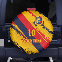 Custom Ecuador Football Spare Tire Cover La Tricolor-100th Anniversary - Wonder Print Shop
