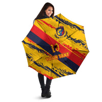 Custom Ecuador Football Umbrella La Tricolor-100th Anniversary - Wonder Print Shop
