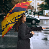 Custom Ecuador Football Umbrella La Tricolor-100th Anniversary - Wonder Print Shop