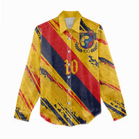 Custom Ecuador Football Women Casual Shirt La Tricolor-100th Anniversary - Wonder Print Shop