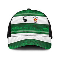 Zimbabwe Rugby Baseball Net Cap African Heritage Stripes Style - Wonder Print Shop