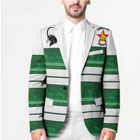 Custom Zimbabwe Rugby Blazer African Heritage Stripes Style - Wonder Print Shop