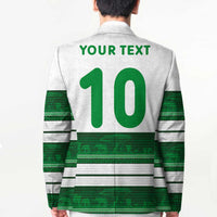 Custom Zimbabwe Rugby Blazer African Heritage Stripes Style - Wonder Print Shop