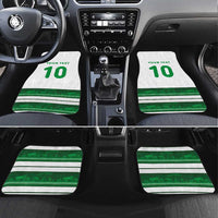 Custom Zimbabwe Rugby Car Mats African Heritage Stripes Style - Wonder Print Shop