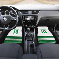 Custom Zimbabwe Rugby Car Mats African Heritage Stripes Style - Wonder Print Shop