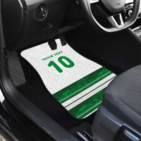 Custom Zimbabwe Rugby Car Mats African Heritage Stripes Style - Wonder Print Shop