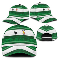Zimbabwe Rugby Classic Cap African Heritage Stripes Style - Wonder Print Shop