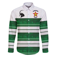 Custom Zimbabwe Rugby Family Matching Puletasi and Hawaiian Shirt African Heritage Stripes Style - Wonder Print Shop
