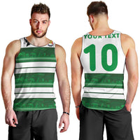 Custom Zimbabwe Rugby Men Tank Top African Heritage Stripes Style - Wonder Print Shop