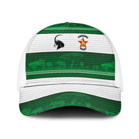 Zimbabwe Rugby Mesh Trucker Cap African Heritage Stripes Style - Wonder Print Shop