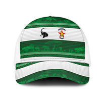 Zimbabwe Rugby Mesh Trucker Cap African Heritage Stripes Style - Wonder Print Shop