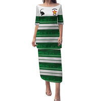 Custom Zimbabwe Rugby Puletasi African Heritage Stripes Style - Wonder Print Shop
