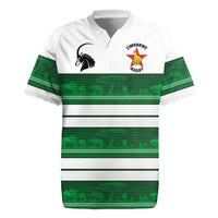 Custom Zimbabwe Rugby Rugby Jersey African Heritage Stripes Style - Wonder Print Shop