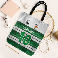 Custom Zimbabwe Rugby Tote Bag African Heritage Stripes Style - Wonder Print Shop
