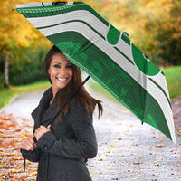 Custom Zimbabwe Rugby Umbrella African Heritage Stripes Style - Wonder Print Shop