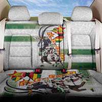Zimbabwe Rugby The Champions 2025 Back Car Seat Cover Warriors Sable Antelope - Wonder Print Shop