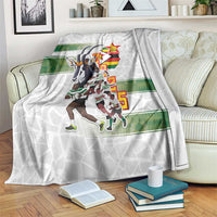 Zimbabwe Rugby The Champions 2025 Blanket Warriors Sable Antelope - Wonder Print Shop